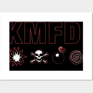 KMFDM symbols logo Posters and Art